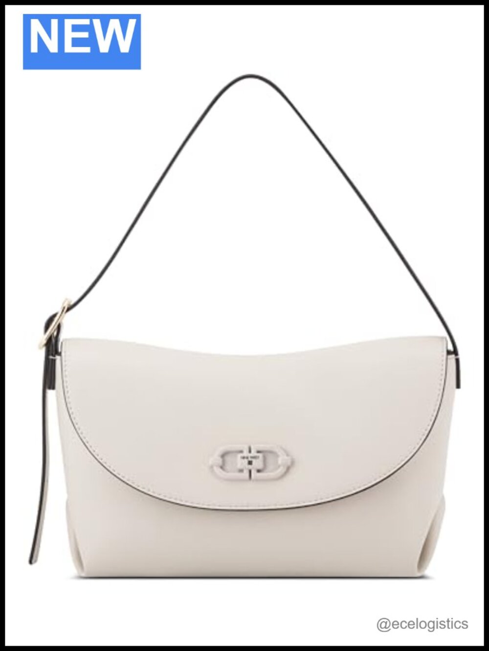 Faux Leather Hobo Shoulder Bag with Magnetic Closure Cotton Blend Lining